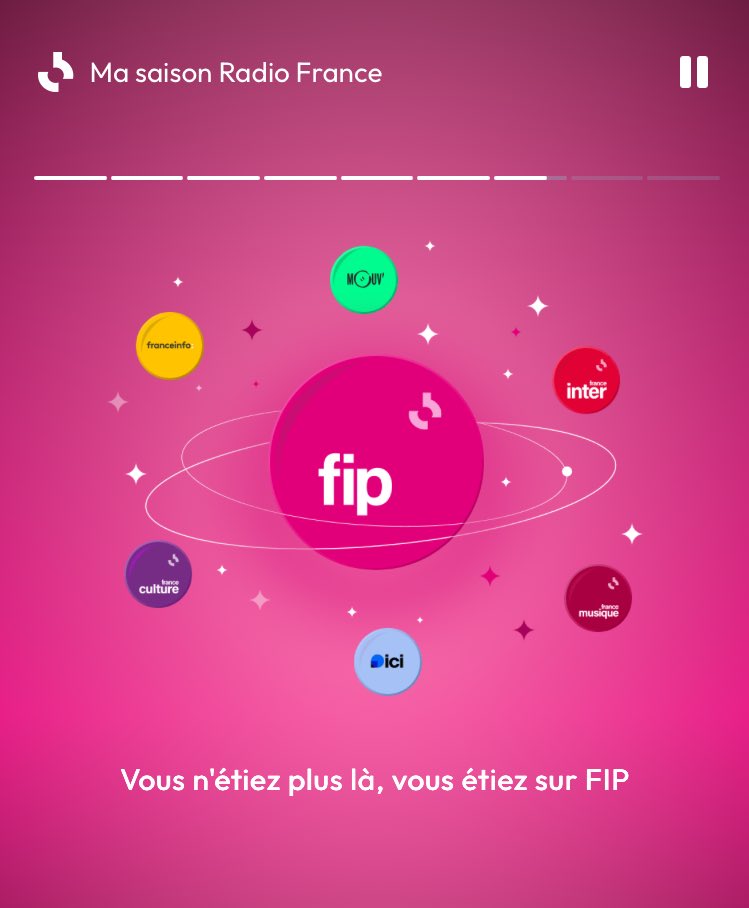 En même temps, y a t’il une meilleure radio que <a href="/fipradio/">FIP 📻</a> ? 
Merci FIP