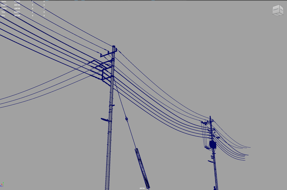 imamura_mfg's tweet photo. かなり時間が掛かってしまったがもう少し。
もう一生電柱を作らないつもりでｗ
#3DCG
#maya3d
#電柱 https://t.co/dg9lLPJb3h