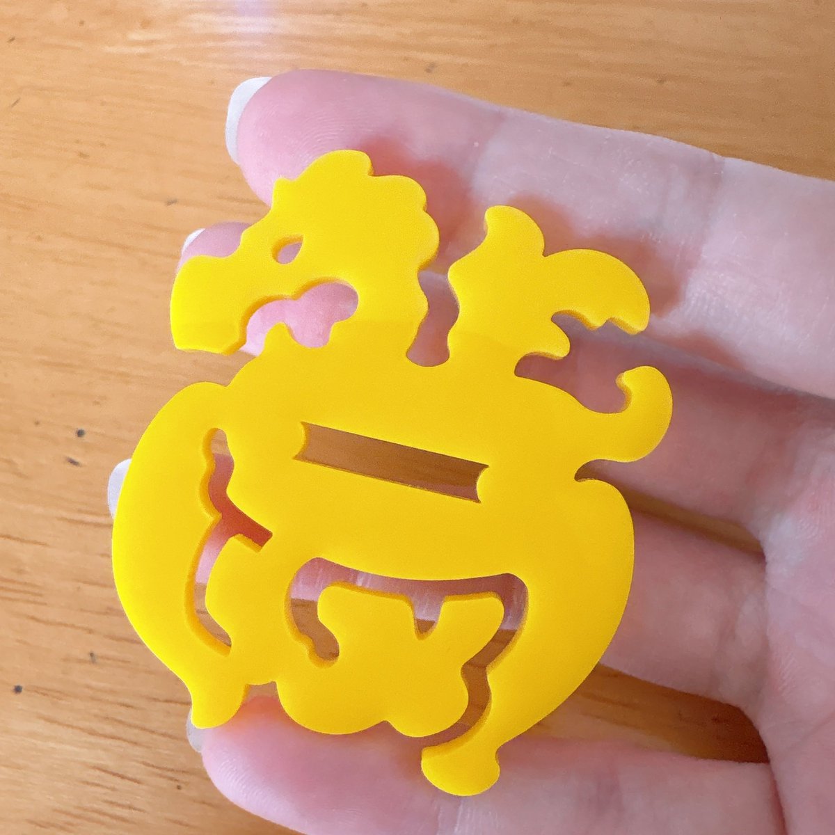 これ台座なんだけど折れそうで怖くて挿せない
でも形は上手くいって気に入ってるやつ