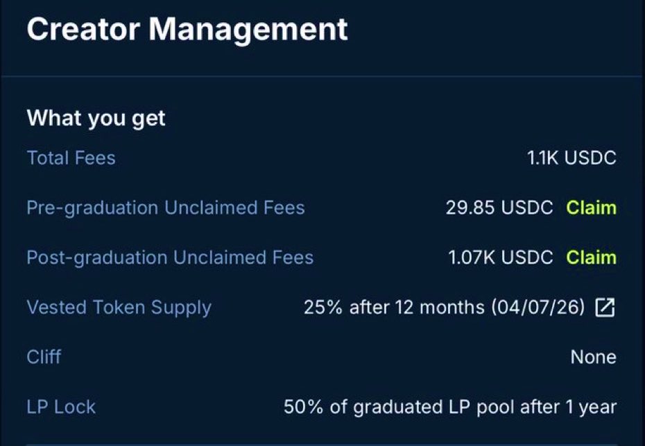 WEST (@west_xe) on Twitter photo The main reason we have a lot of rugged coin in the crypto space is because the creator has no access to earning money aside selling or rugging.
<a href="/jup_studio/">Jup Studio</a> solves this problem by making sure creators earn by volume created from their coin
Web3 need more innovation’s like this The main reason we have a lot of rugged coin in the crypto space is because the creator has no access to earning money aside selling or rugging.
<a href="/jup_studio/">Jup Studio</a> solves this problem by making sure creators earn by volume created from their coin
Web3 need more innovation’s like this