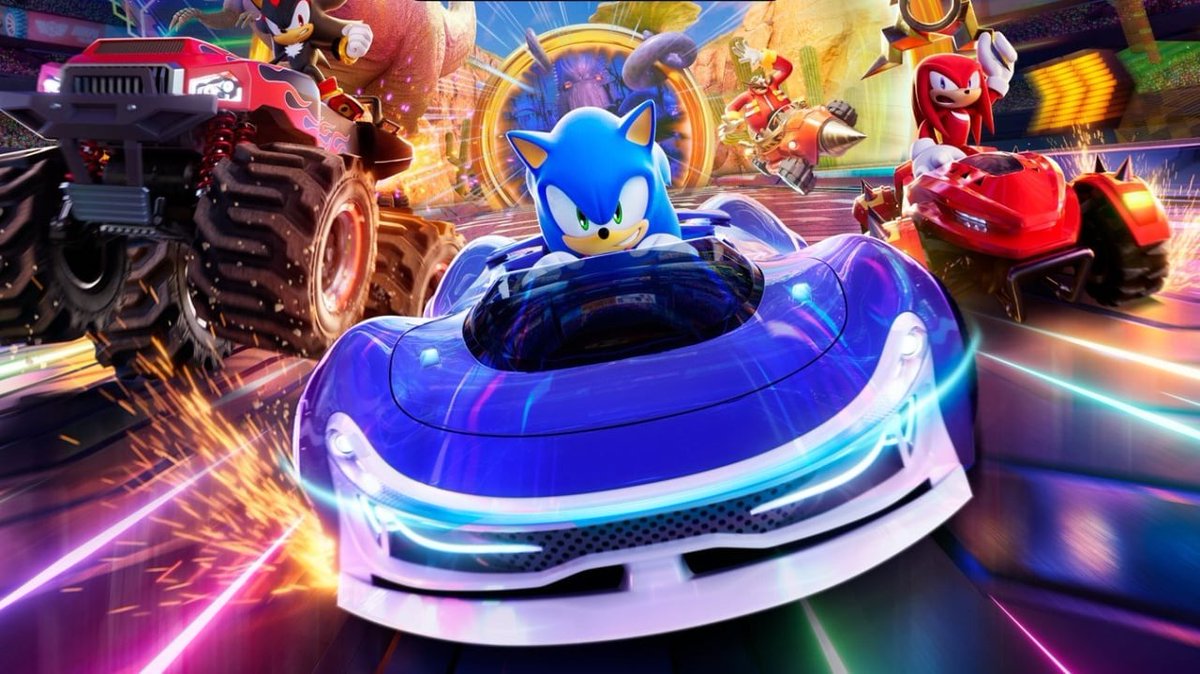 Sonic Racing Crossworlds: Explican la colaboración con Minecraft, la relación con las películas, por qué Sonic usa un coche y más - nintenderos.com/nintendo-switc…