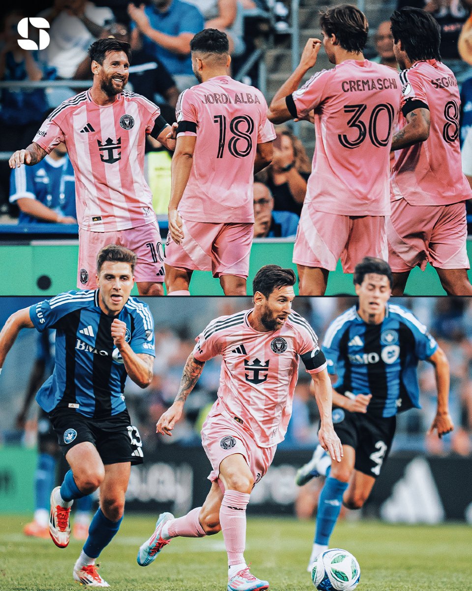 Lionel Messi returned to MLS action in style after the Club World Cup. 🪄

It didn't start well as it was his error that led to Montreal's opener, but he soon made up for it with a fantastic display.

His game by numbers:

9 touches in opp. box 
8/11 duels won 
6/7 take-ons
