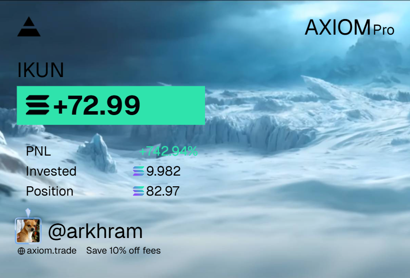 First big pnl with a 15 sol port, only the start