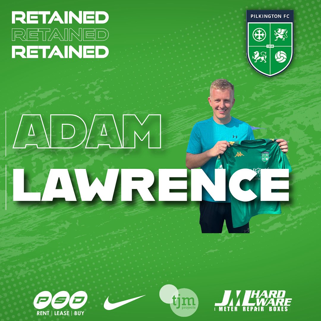 Let’s start off your Sunday with another retained player.

Straight off the back of a goal in yesterdays friendly and looking sharp during pre season, we are pleased to announce that Adam Lawrence has signed on for the season.

Welcome back Adam 🟢