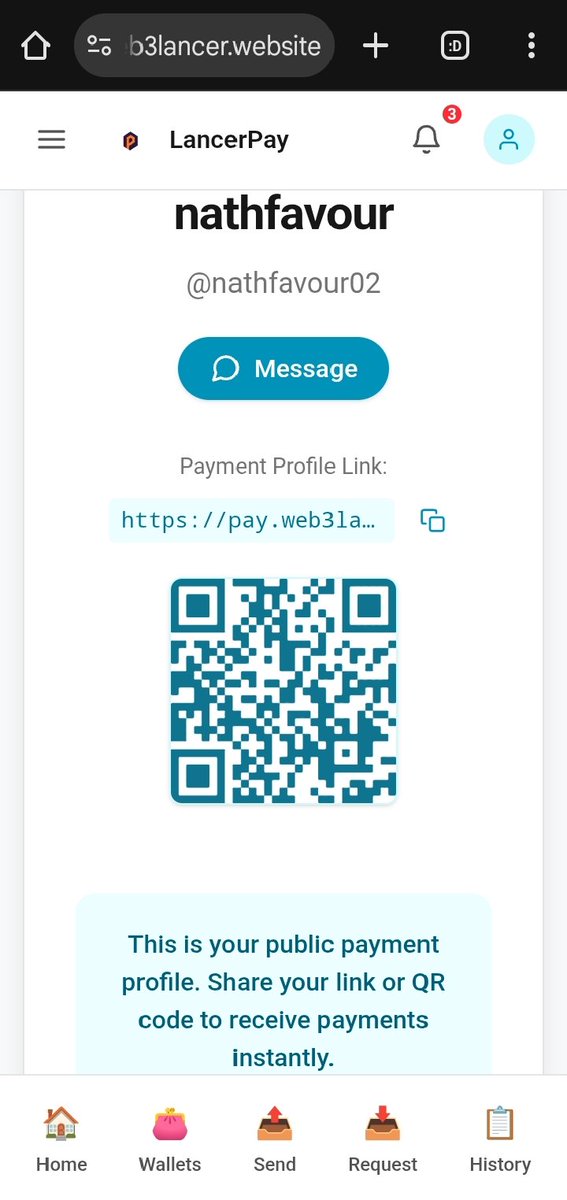 Send me monie y'all 😌🤭 pay.web3lancer.website/u/nathfavour02