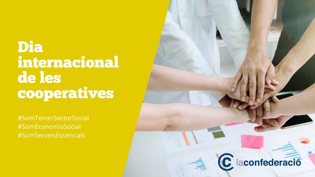 🤝 6 de juliol #DiaInternacionalCooperatives #CoopsDay