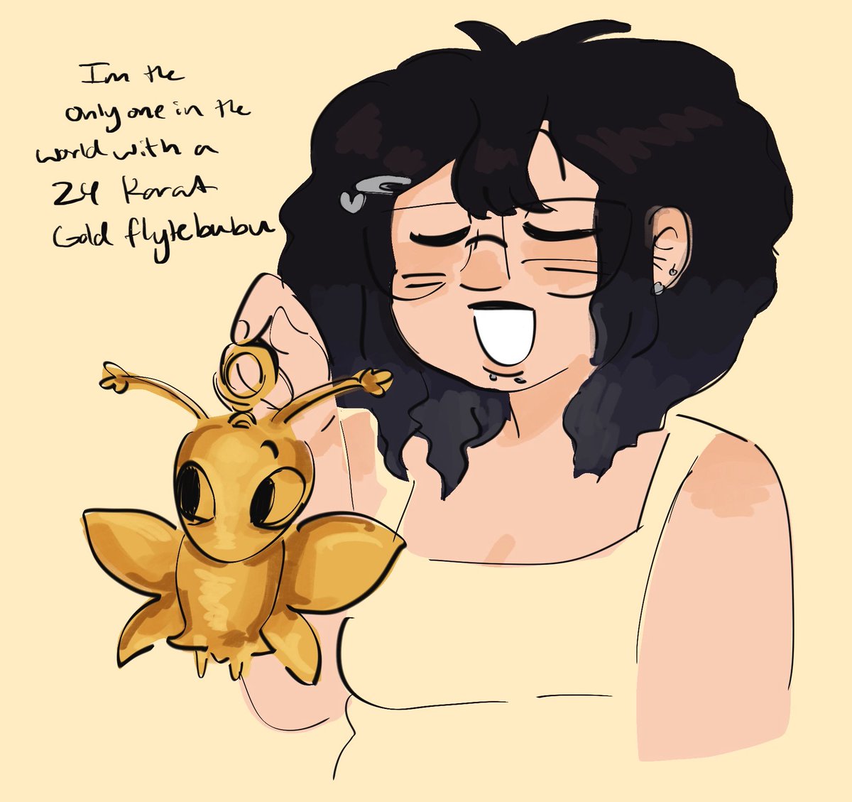 me with my 24 karat gold flytebubu