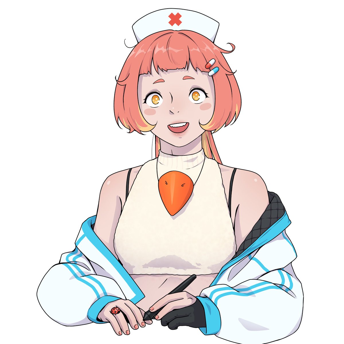 drjujuart's tweet image. Vtuber modeling attempt 1: failed
Vtuber modeling attempt 2: trying to start with something more simple 😭👍