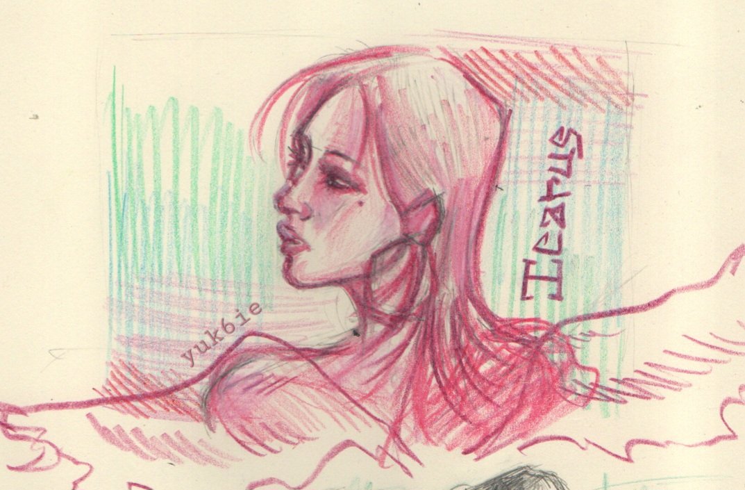 yuk6ie's tweet image. repost but there were many things to fix
haseul portrait, heejin sketch and an uglier ms paint rendition of it
#loonathefanart #Club_Icarus #ARTMS