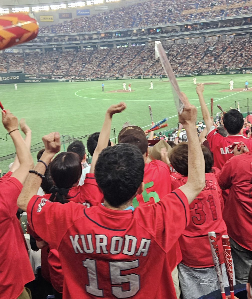 guruguru_04's tweet image. バースデーこいほー🎏🙌
逆転！来て良かった！！
#carp #カープ #こいほー