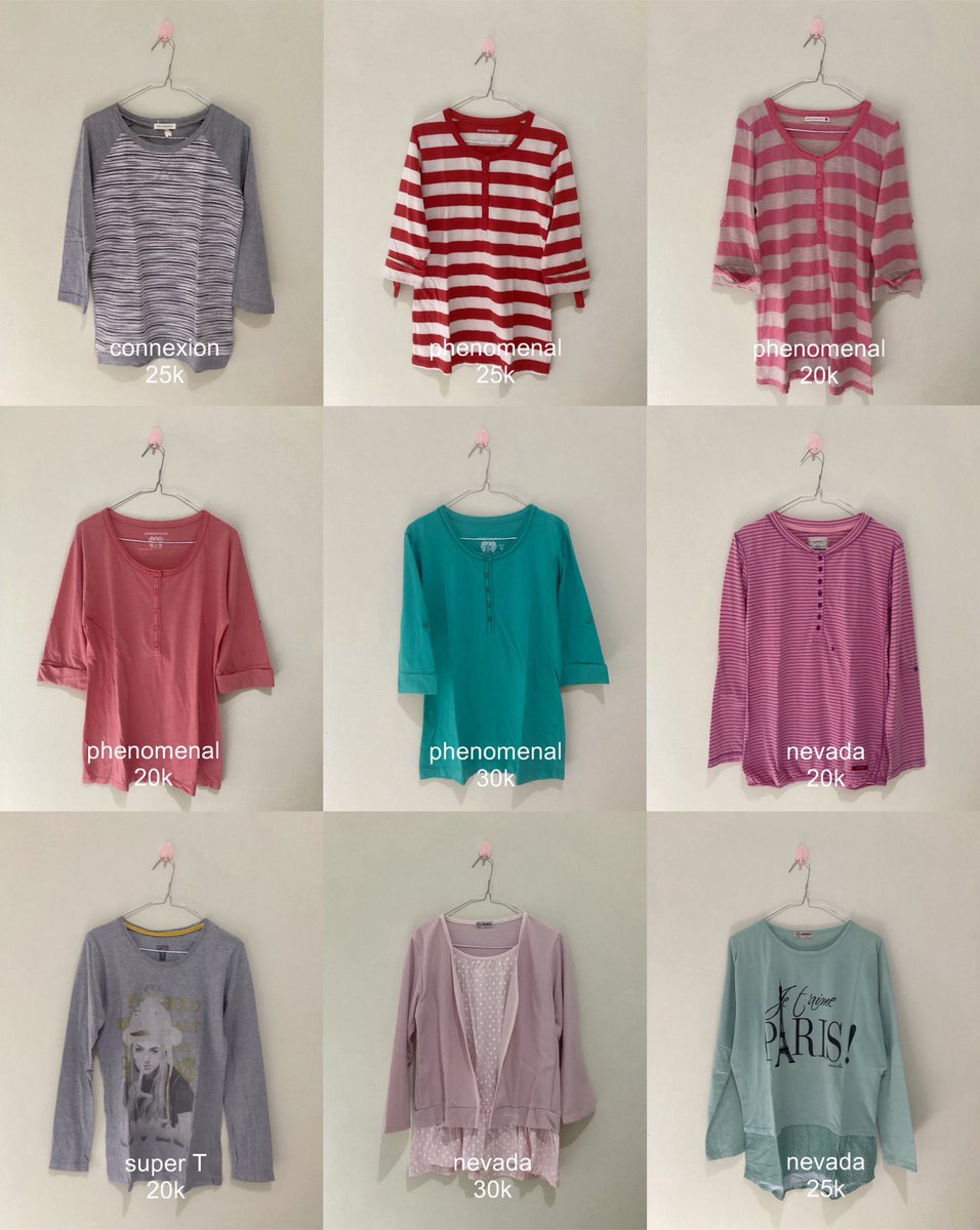 04babies's tweet photo. hiii guiss aku abis bebersih lemari mau wts pre💓 pakaian pribadi nih mostly dari brand matahari, siapa tau ada yang cocok👚🌷

buat ukuran &amp; detailnya bisa dm yaaa✨ https://t.co/41BMwV9bcn