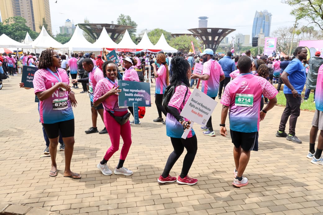 Every step we took was a stand for justice. 💪🏾

Our placards carried the message loud and clear: reproductive rights are not optional—they are fundamental human rights.

The movement doesn’t stop at the marathon. It continues until everyone’s rights are respected.