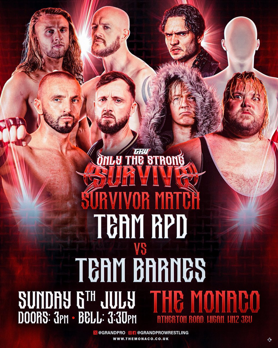 Today!

Who is the 4th man? You will have to turn up to find out!