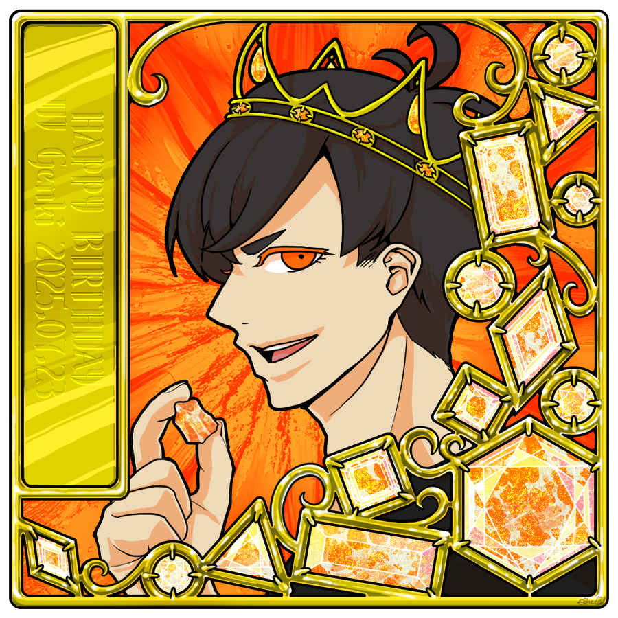 🎊HBD💎DJ Genki🎊
(宝石の詳細はALTへ)
#たのあーと