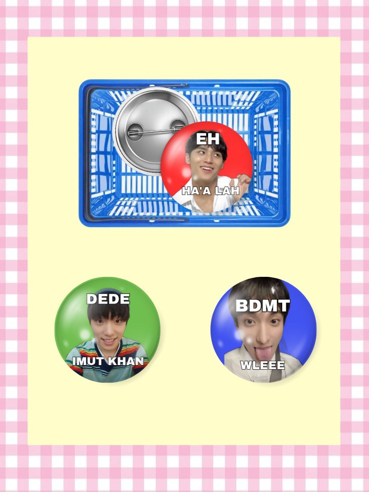 jimgoogie___'s tweet photo. ANYEONG TETEH TETEH AA AA SEKALIAN 🫸🏻🫷🏻👋🏻‼️

aku lagi mau open PO button pin 44mm enich ~ ( 5 ribuan ajah /pcs )
☝🏻BISA CUSTOM INGYAH☝🏻

[ YANG MAU AKUW TAG PAS OPEN PO DROP UR USNNNN ] https://t.co/5nqHkec8M5