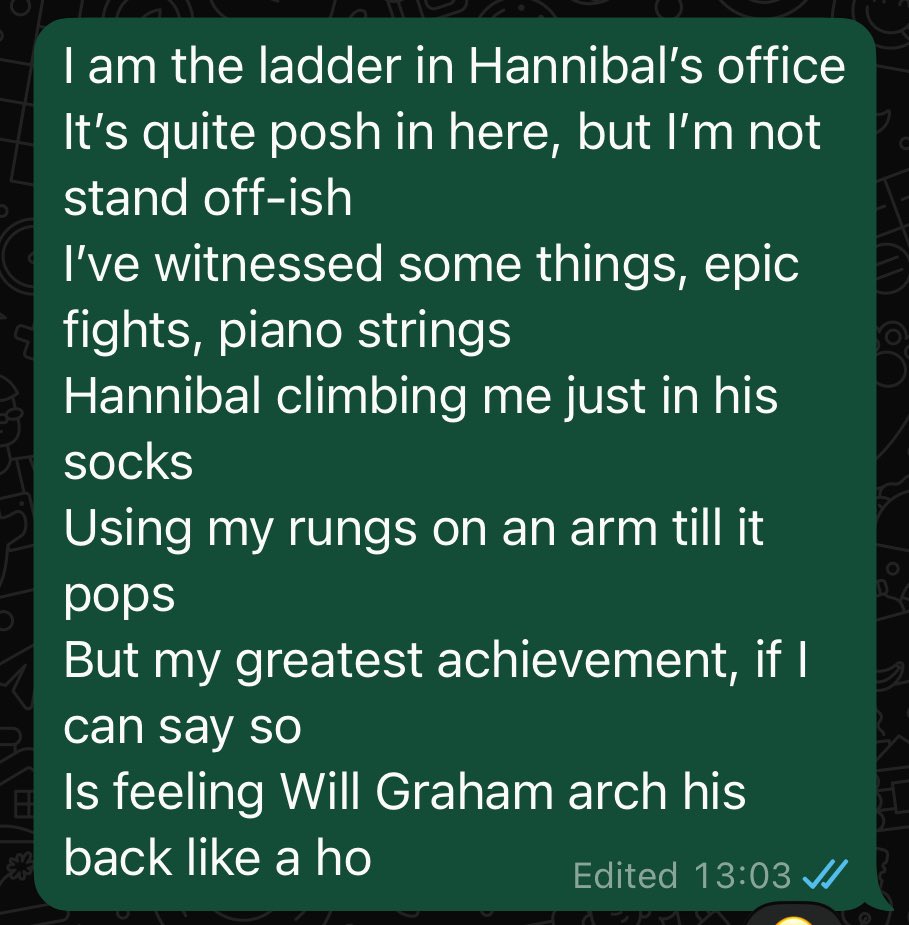 As people were requesting many many times yesterday here is the poem from the Costume Competition 🪜 #WillGrahamisaho