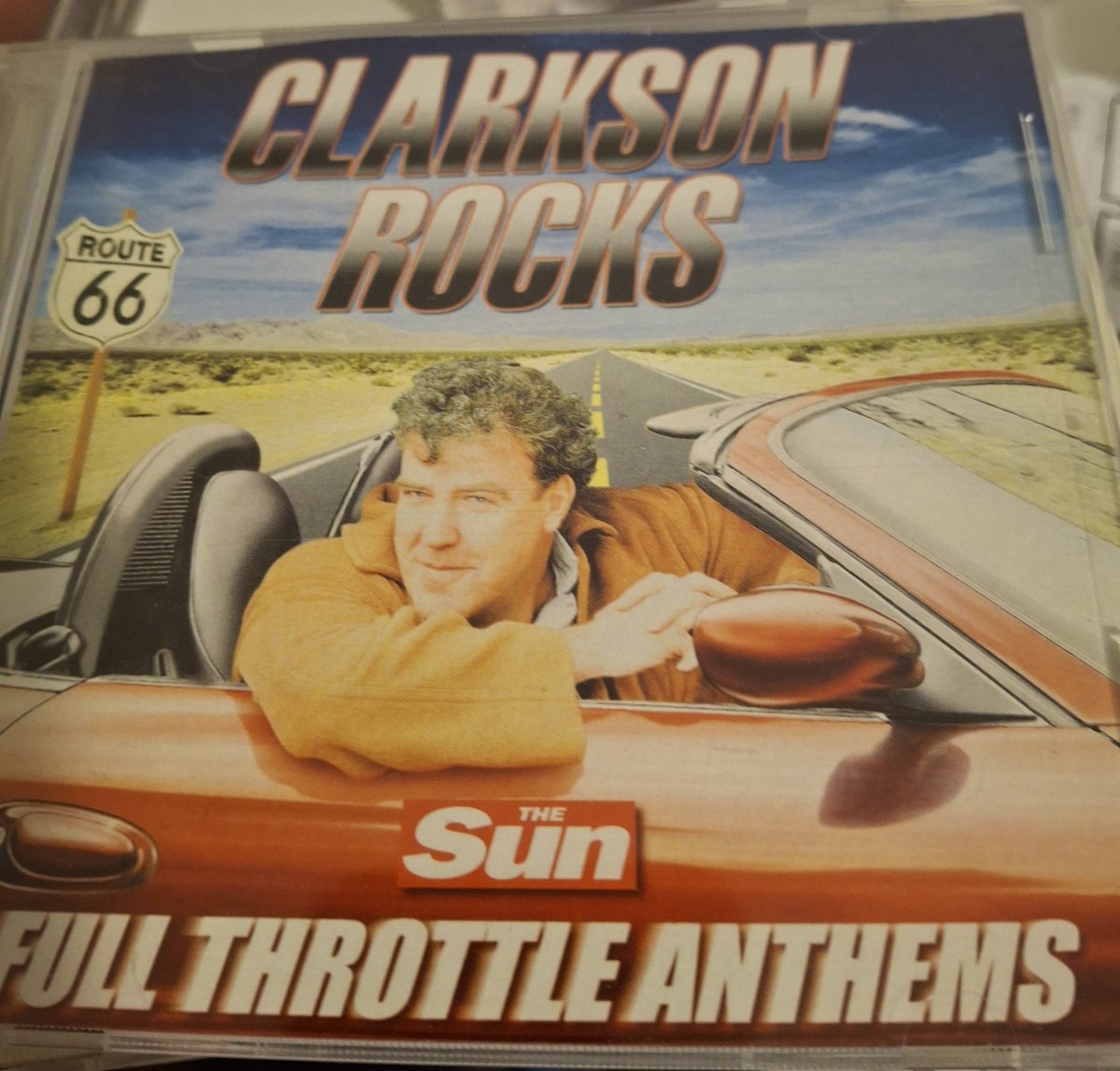 I'm Just about to go for a Sunday drive... this will be playing.

<a href="/JeremyClarkson/">Jeremy Clarkson</a>