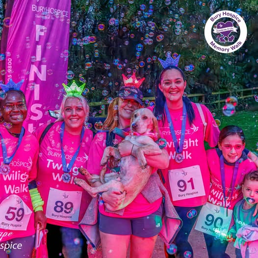 The Bury Hospice Memory Walk celebrates the lives of special loved ones.

Join us on Saturday, 16th August, for a walk around Burrs Country Park and the surrounding area, to remember beloved family and friends.

Who will you walk for?

To sign up go to: buryhospice.org.uk/events/memory-…