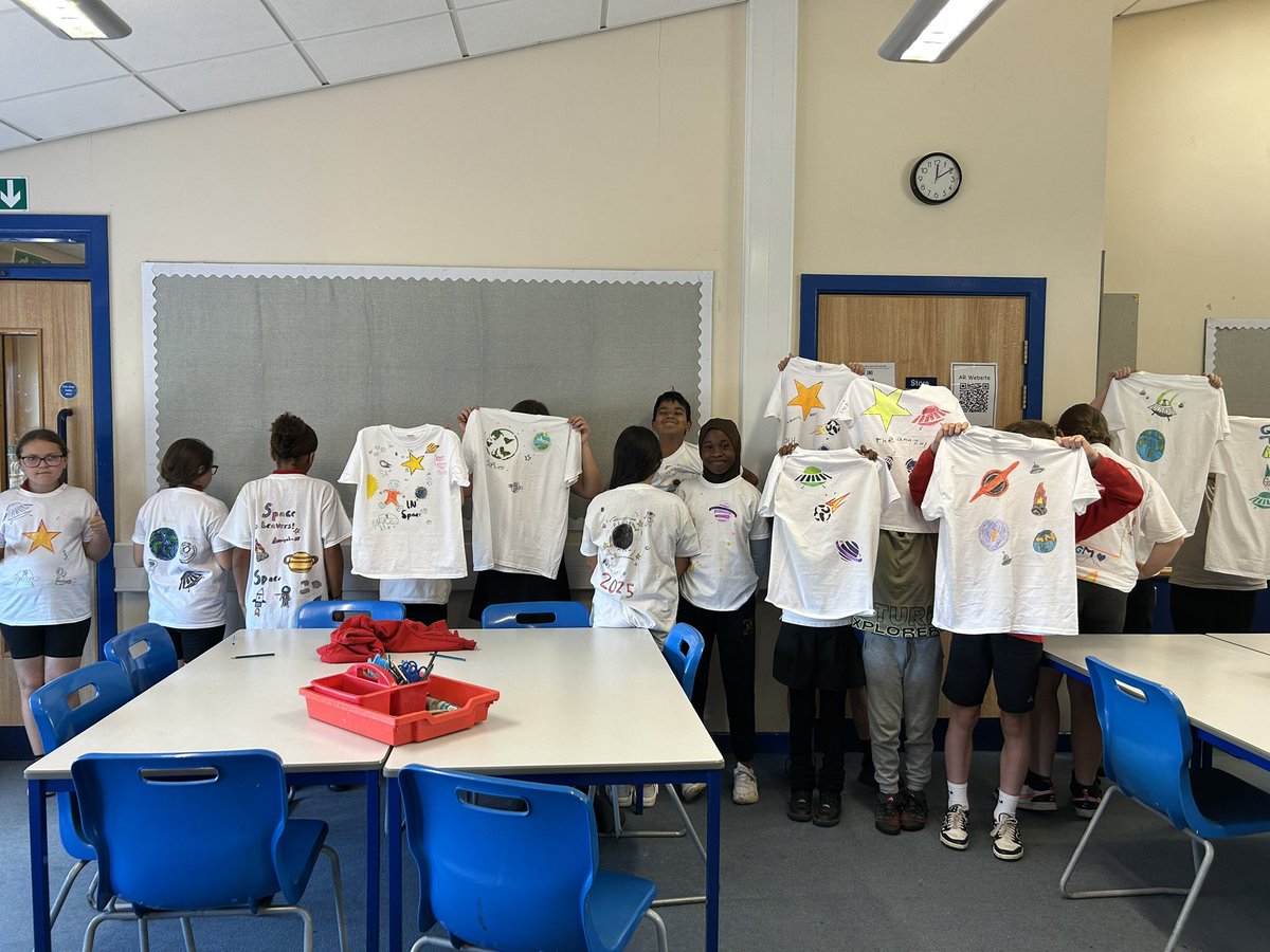 AstroCymru (@astrocymru) on Twitter photo Lots of fun creating space T-shirts at Hywel Dda Primary with 48 yr 6 pupils. Thanks to <a href="/STFC_Matters/">Science and Technology Facilities Council</a> for funding our science and creativity workshop Lots of fun creating space T-shirts at Hywel Dda Primary with 48 yr 6 pupils. Thanks to <a href="/STFC_Matters/">Science and Technology Facilities Council</a> for funding our science and creativity workshop