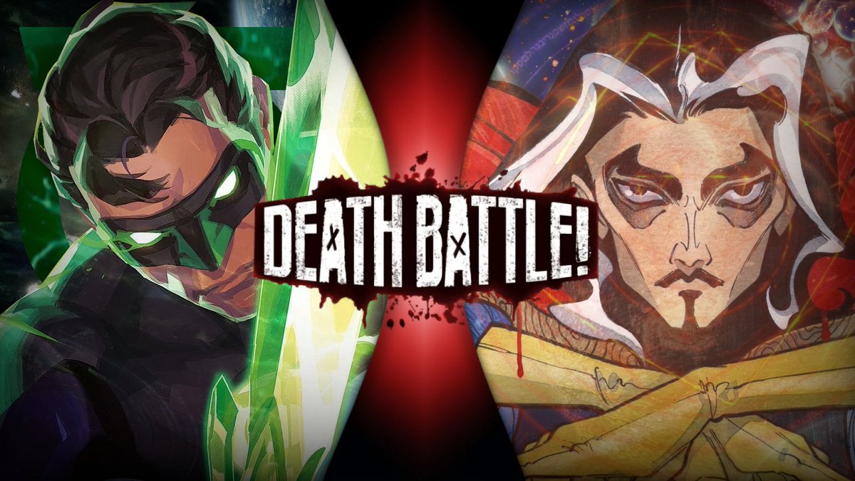 ssundpool's tweet photo. Doctor Strange vs Green Lantern (Marvel vs DC) #DEATHBATTLE https://t.co/xQH6YL0ac4
