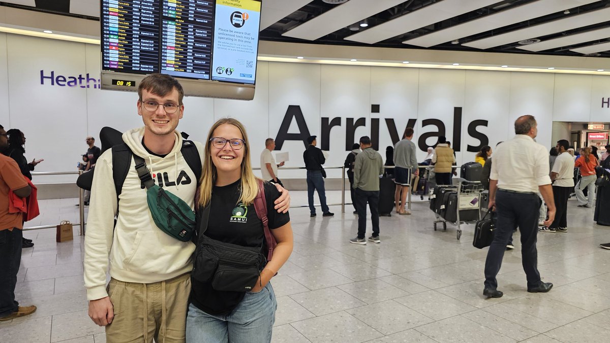 Great to have them back after their Japan and Thailand adventure 🙏x