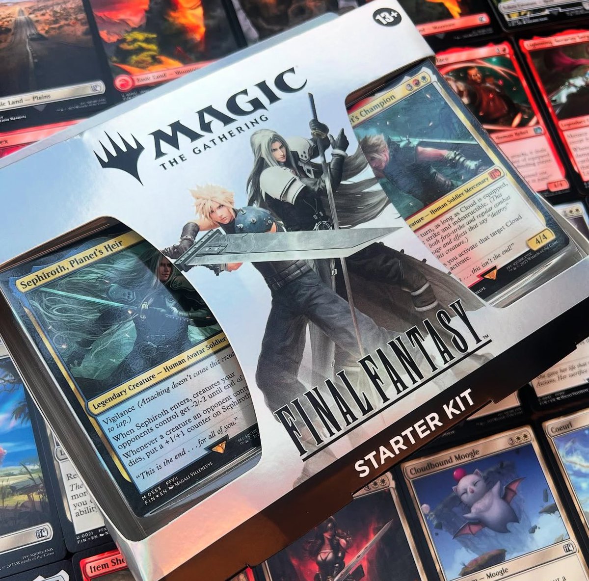 Imagine my surprise when I got an email at work asking if I’d like some Magic: The gathering x Final Fantasy cards! I said yes and received a starter pack, which is perfect because I’ve never actually played before. So excited about this, thank you!! #gifted #MTGxFINALFANTASY