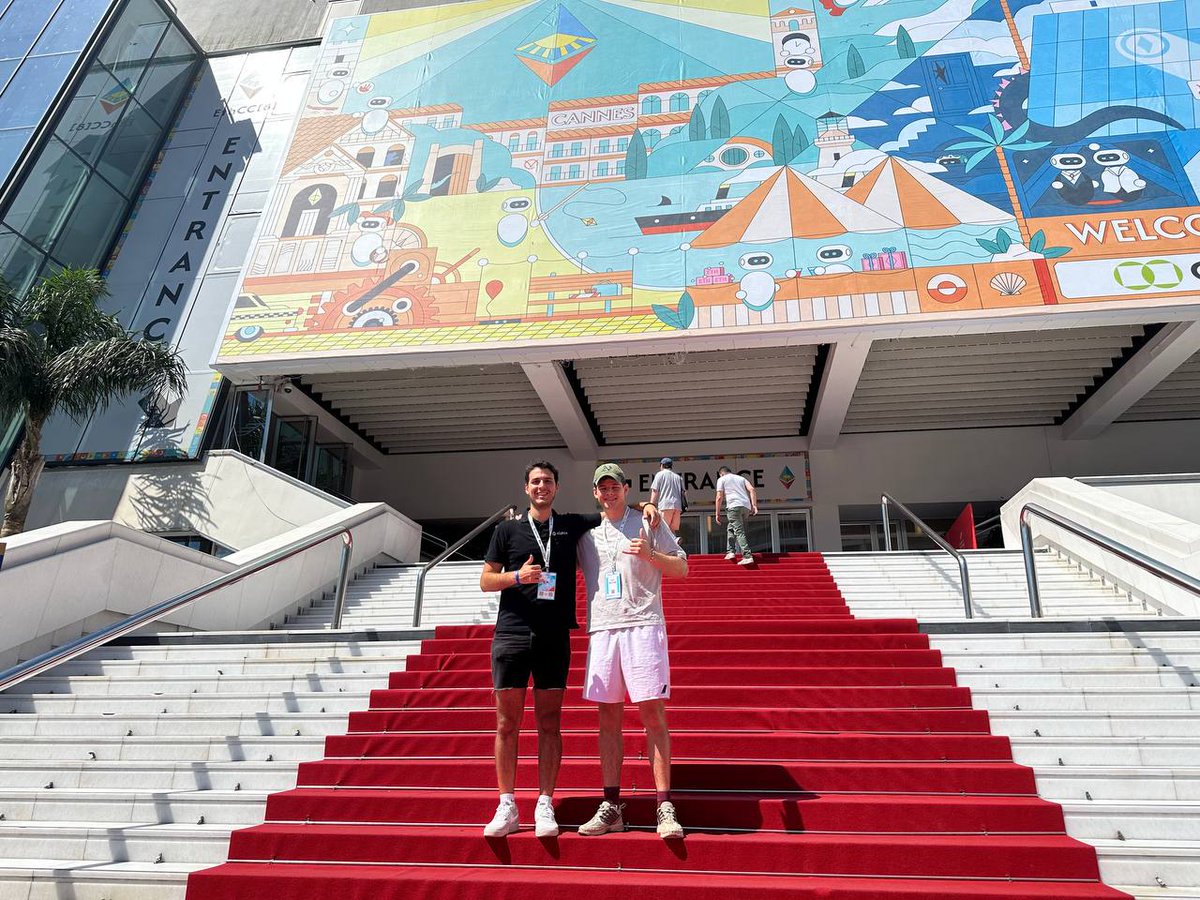 AlphixFi's tweet photo. EthCC over.
Cannes was beautiful. Met familiar faces, new sharp minds, pitched to VCs.
Winners of the Builder Showcase by @akindo_io 
Taking the momentum home. Continuing to Build.
Next: Public Beta https://t.co/uIt2BuxPEg