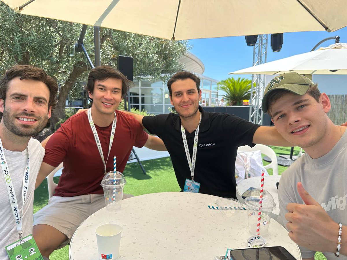 Alphix (@alphixfi) on Twitter photo EthCC over.
Cannes was beautiful. Met familiar faces, new sharp minds, pitched to VCs.
Winners of the Builder Showcase by <a href="/akindo_io/">AKINDO | the Buildathon platform๐๐ ๏ธ</a>
Taking the momentum home. Continuing to Build.
Next: Public Beta EthCC over.
Cannes was beautiful. Met familiar faces, new sharp minds, pitched to VCs.
Winners of the Builder Showcase by <a href="/akindo_io/">AKINDO | the Buildathon platform๐๐ ๏ธ</a>
Taking the momentum home. Continuing to Build.
Next: Public Beta