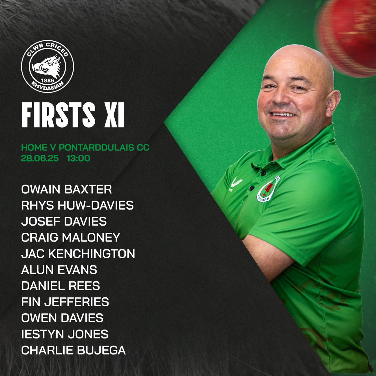 Ammanford CC (@ammanfordcc) on Twitter photo π Cup Day!
The squad for our challenge against <a href="/PontarddulaisCC/">PontarddulaisCC</a> in the SWPCL T20 Cup
Ymlaen π
#ForgedInGreen π Cup Day!
The squad for our challenge against <a href="/PontarddulaisCC/">PontarddulaisCC</a> in the SWPCL T20 Cup
Ymlaen π
#ForgedInGreen