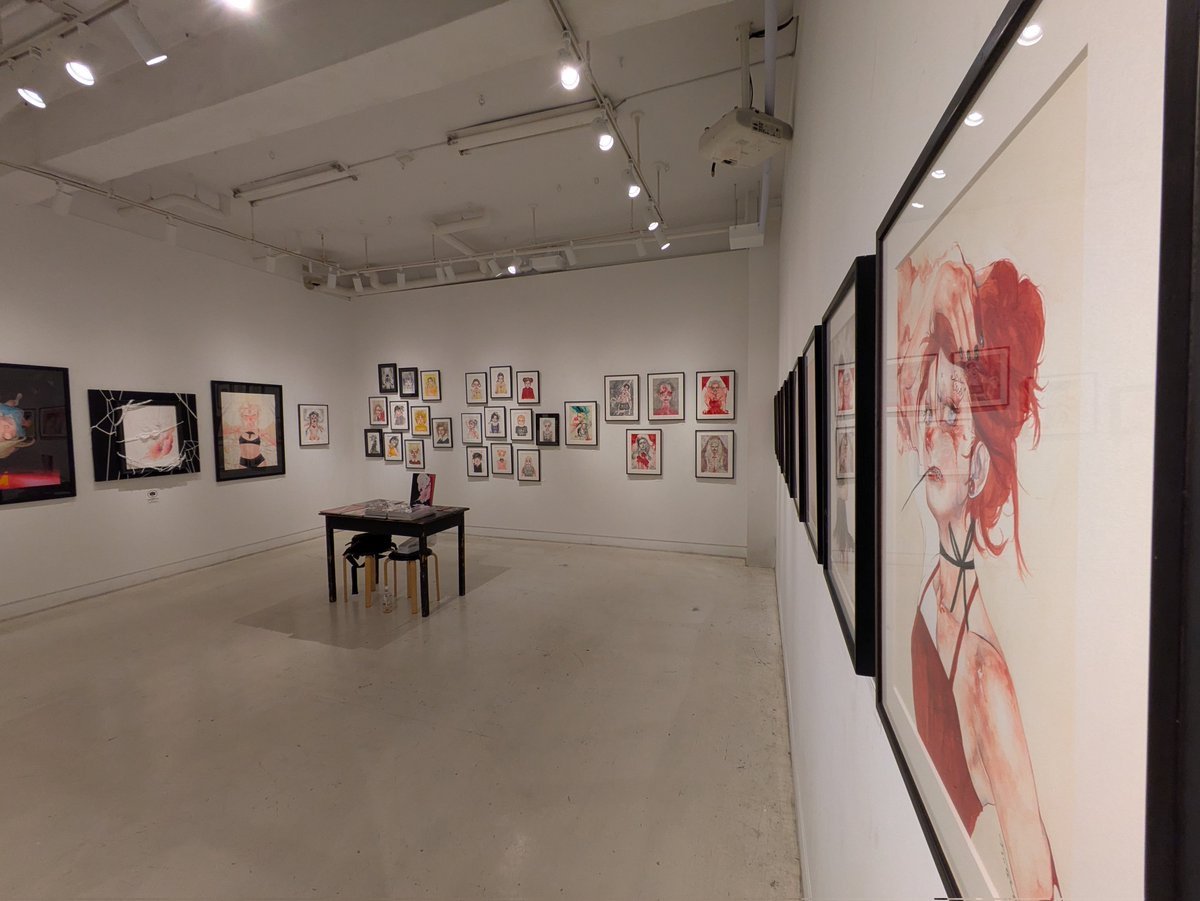 個展終わり！ありがとうございました！