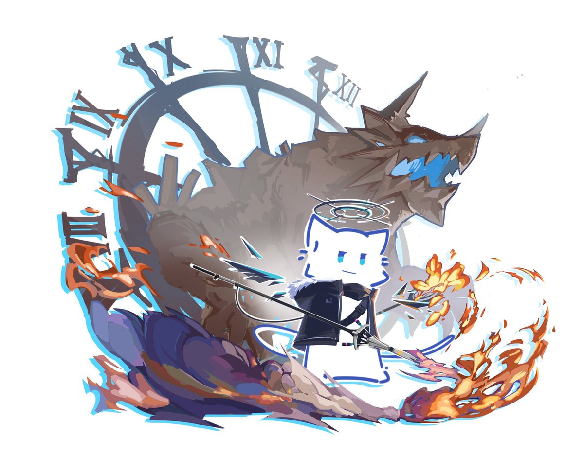xinlayatou's tweet photo. #Arknights https://t.co/ifBEwsNgFb