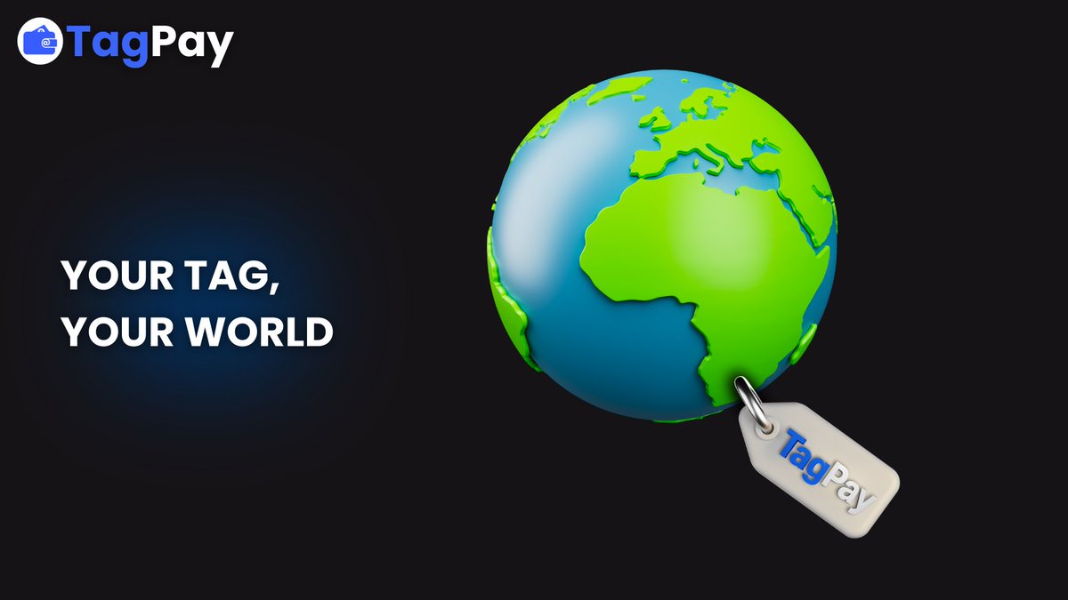 TagPay_web3's tweet photo. Competitor wallets are now copying TagPay. We were the first to make your social username worth something! 

Your tag is your world. https://t.co/NBwwj273wV