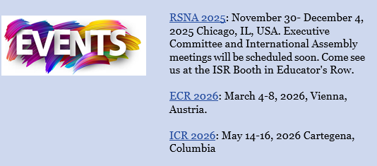 ISR_Radiology's tweet image. Upcoming Events