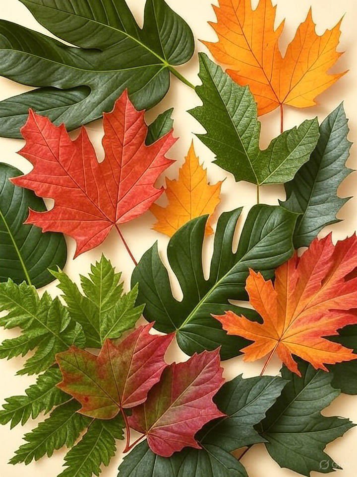 Art_Design_Ai's tweet image. Despite the incredible diversity in leaf shapes and sizes, from broad monstera leaves to delicate fern fronds and the iconic maple leaf, the vast majority of leaves are designed to be remarkably thin. This seemingly simple design choice is incredibly complex and crucial for a…