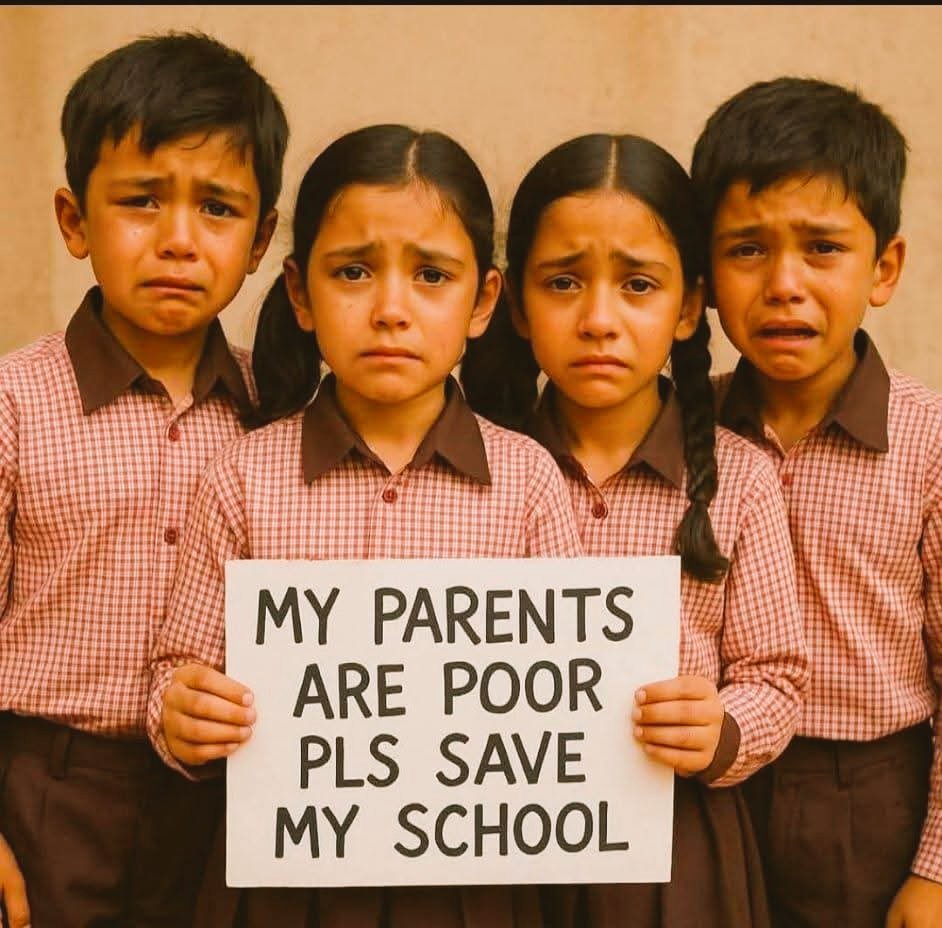 शिक्षा बचानी है तो स्कूलों को बंद नहीं, मजबूत करना होगा।
मर्जर नीति पर पुनर्विचार ज़रूरी है।
<a href="/UPPSS1921/">UPPSS(उ०प्र०प्राथमिक शिक्षक संघ)</a> <a href="/DrDCSHARMAUPPSS/">Dr Dinesh Chandra Sharma</a> 
<a href="/harishkumaUPPSS/">Harish Kumar</a>
#JusticeForSchoolsChildren