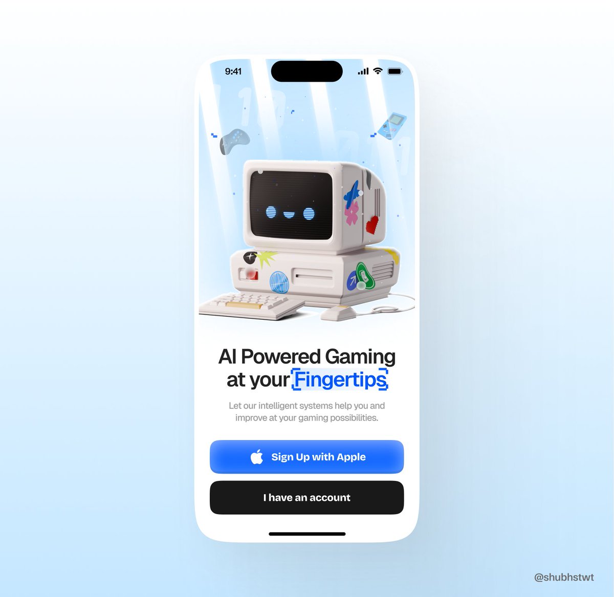 Designed this Mobile app screen today. 

What do you think about it?