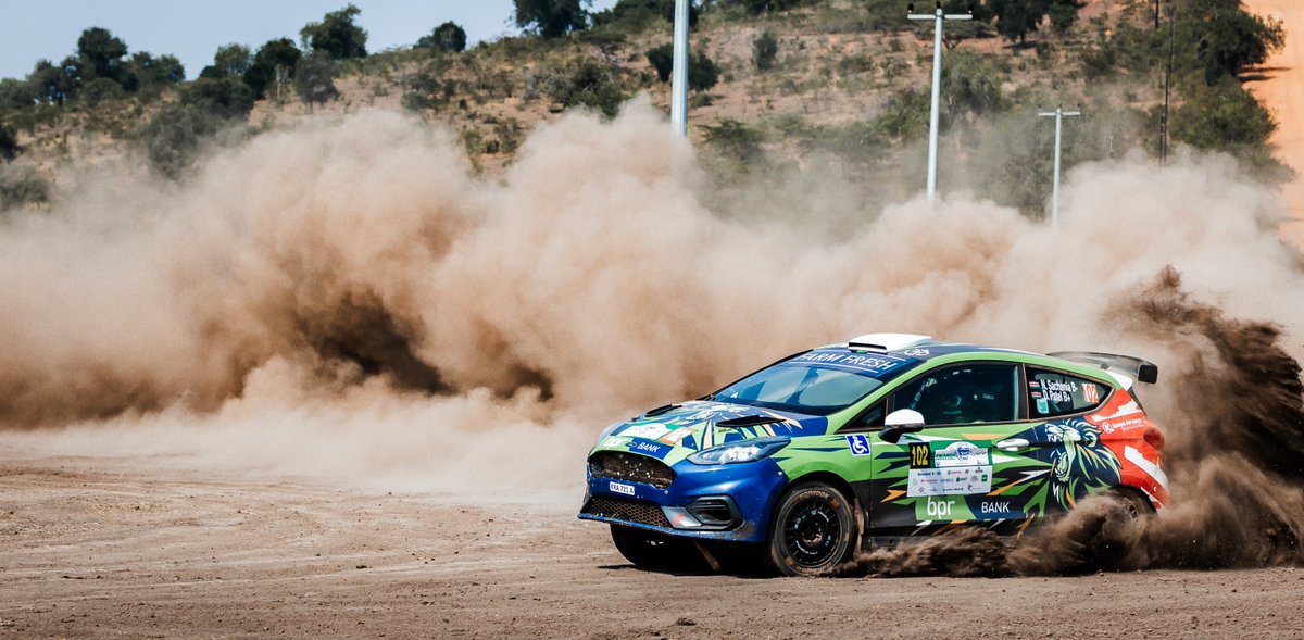 Precision, Power, and Patriotism.

Flying the #Kenyan flag high, N. Sachania and D. Patel (#B- and #B+) push limits on the tracks and prove that rallying is more than just speed, it’s strategy, chemistry, and guts.

#RMGR2025 #RwandaRally #AfricanRallyChampionship