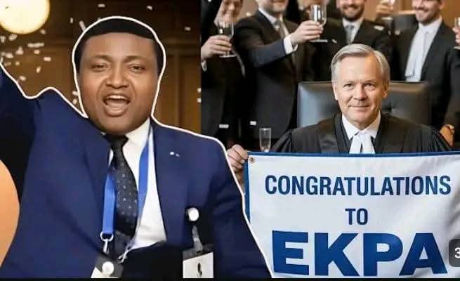 Breaking News: Simon_ekpa has signed his bail condition, possibly by Monday, he will be with his lovely family!

Dear BIAFRANS, 
are you really excited?

A. Yes, I'm very excited 
B. Yes, yes, yes
C: Feeling disappointed 

#Copied 

Chukwu okike abiama knows our heart ❤️ on this