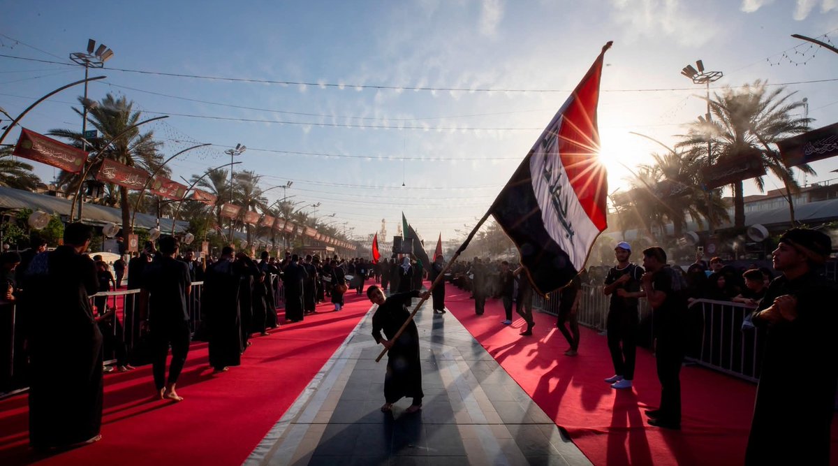 انطلاق عزاء ركضة طويريج في محافظة كربلاء المقدسة ضمن مراسم عاشوراء الحسين (عليه السلام)