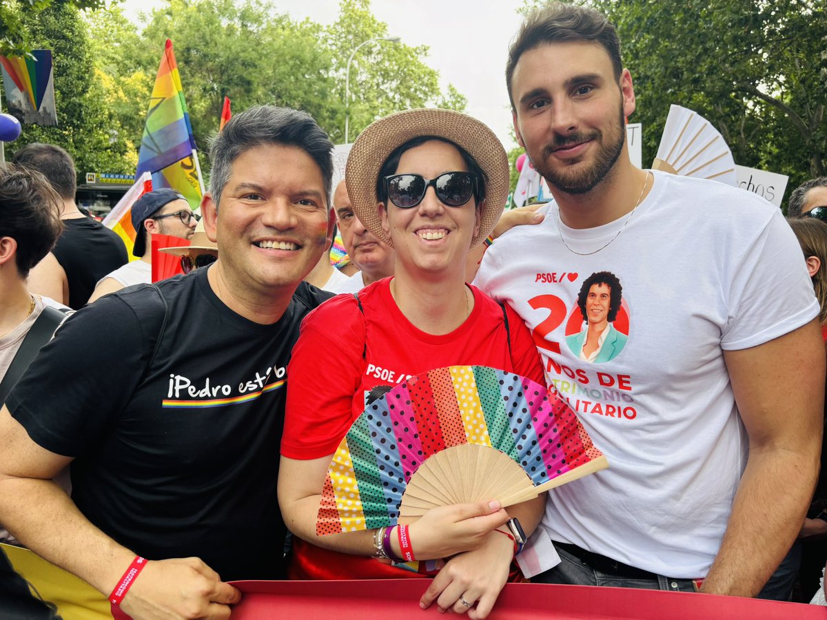 Juanjo Marcano (@juanjomarcanod) on Twitter photo 20 años de matrimonio igualitario.
Frente a los que quieren volver al pasado, hoy más que nunca comprometidos con la igualdad.
<a href="/PSOE/">PSOE</a> <a href="/psoe_m/">PSOE Madrid</a> <a href="/gpsAsamblea/">Socialistas Asamblea Madrid</a> <a href="/PSOEMadridAyto/">PSOE en Ayto Madrid</a> <a href="/PSOEfuencarral/">PSOE Fuencarral/❤️</a> 20 años de matrimonio igualitario.
Frente a los que quieren volver al pasado, hoy más que nunca comprometidos con la igualdad.
<a href="/PSOE/">PSOE</a> <a href="/psoe_m/">PSOE Madrid</a> <a href="/gpsAsamblea/">Socialistas Asamblea Madrid</a> <a href="/PSOEMadridAyto/">PSOE en Ayto Madrid</a> <a href="/PSOEfuencarral/">PSOE Fuencarral/❤️</a>