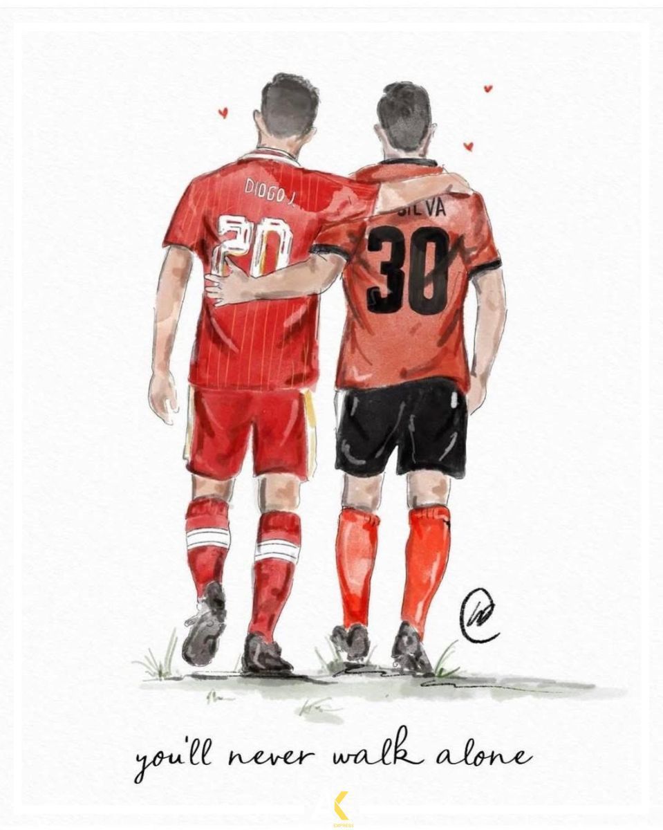 Goodnight lads. You will be missed beyond words. 

Rest in Eternal peace Diogo Jota and André Silva. Forever our number 20 and number 30 ❤️❤️❤️

🎨: Lucyclaireillustration