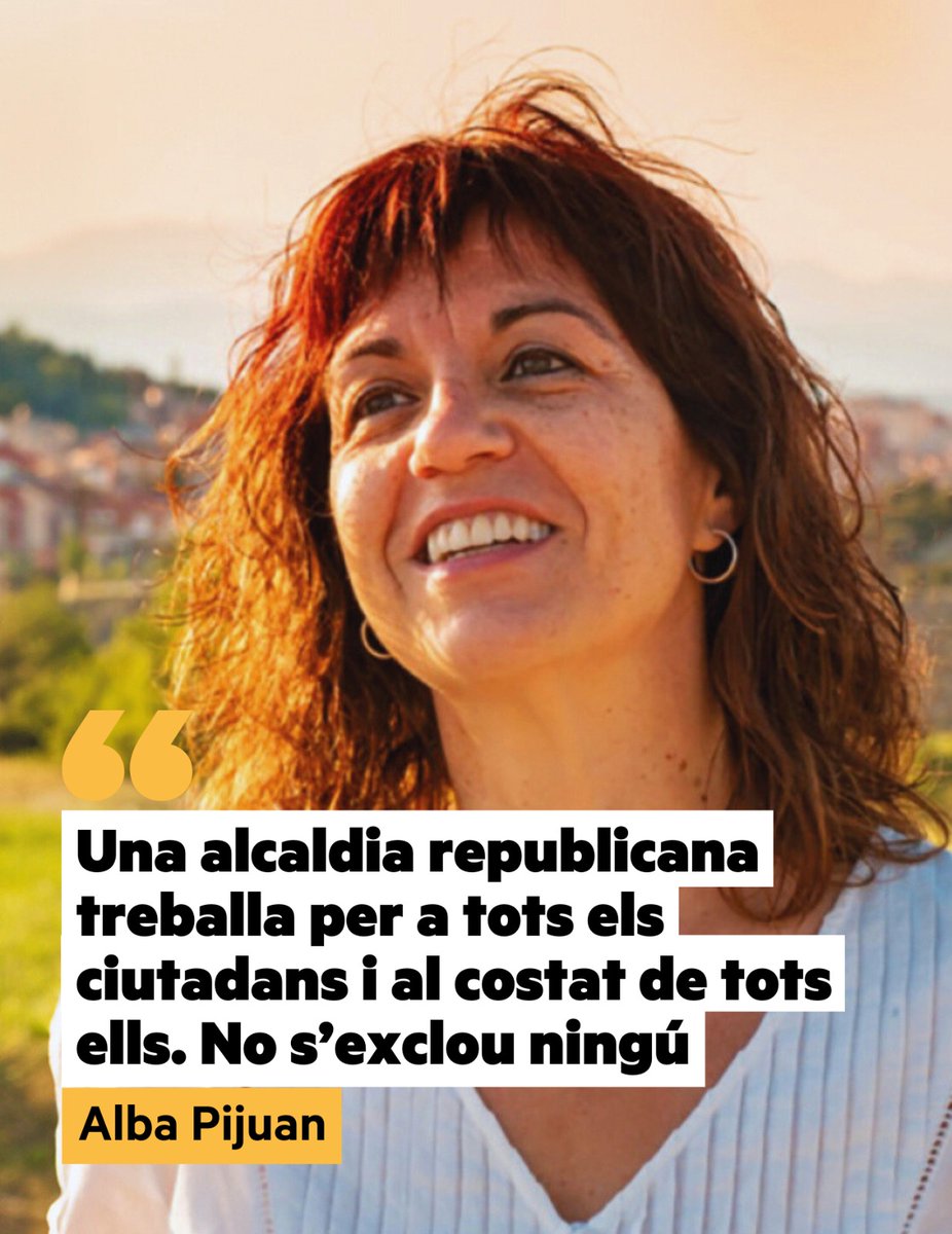 🟡 [ENTREVISTA] <a href="/apijuanv/">Alba Pijuan Vallverdú</a> fa balanç dels seus primers 6 anys com a alcaldessa de #Tàrrega, repassa les principals iniciatives del mandat actual i projecta el futur del municipi 

Llegeix-la, aquí 👇🏻
…querradigital.esquerrarepublicana.cat/noticia/47733/…