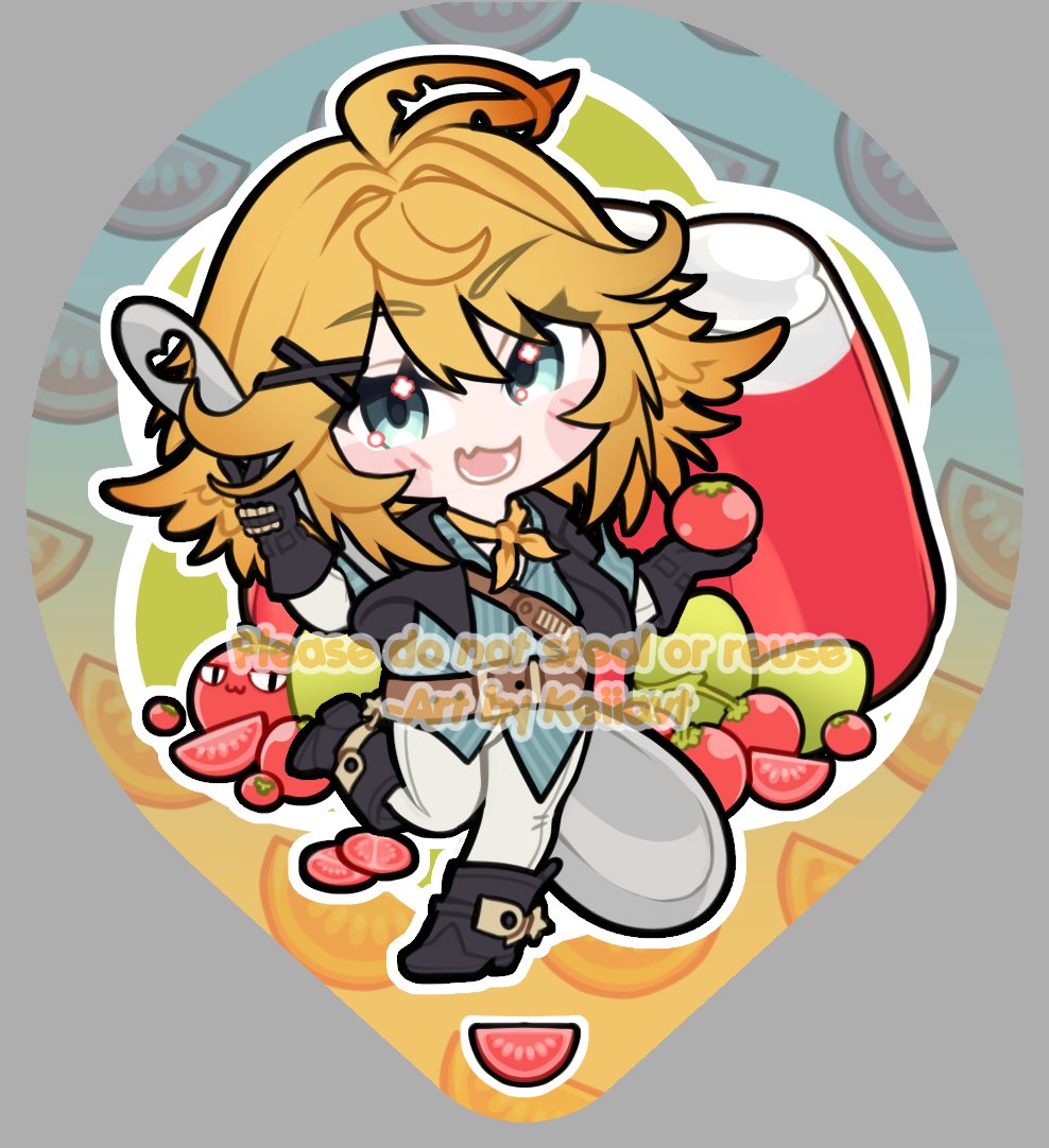 KeiiaVT's tweet image. Next up, we got Doki! i'm having so much fun with these 😅🍅🍮 #DokiGallery #VeXpo2025 One more is planned, thought I might make extras!