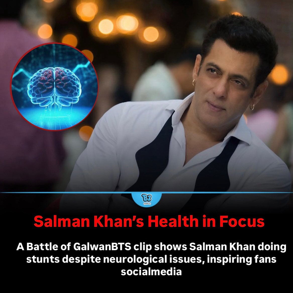 Salman Khan’s Health in the Spotlight
A newly released behind-the-scenes clip from Battle of Galwan features Salman Khan practicing stunt sequences despite dealing with neurological challenges, earning admiration and praise from fans on social media.