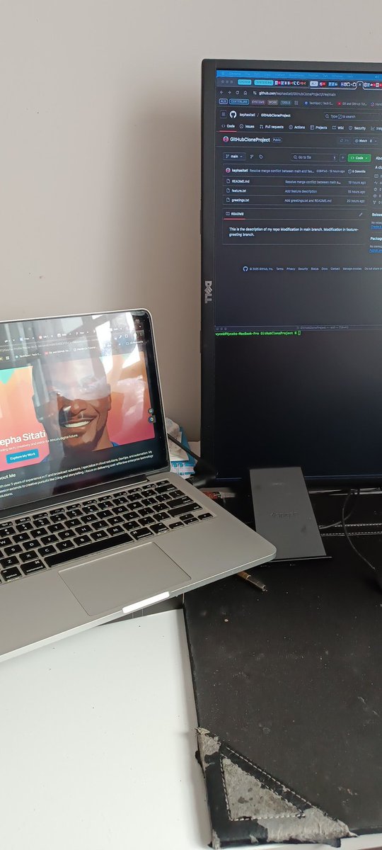 djvycek's tweet image. Me: Terrified of the black terminal screen
Also me: “echo ‘Hello, World!’” and feeling like a hacker.
Late to web development, but hey, I’ve arrived! 
#DevJourney #Bash #FrontEndDeveloper #ALX_SE