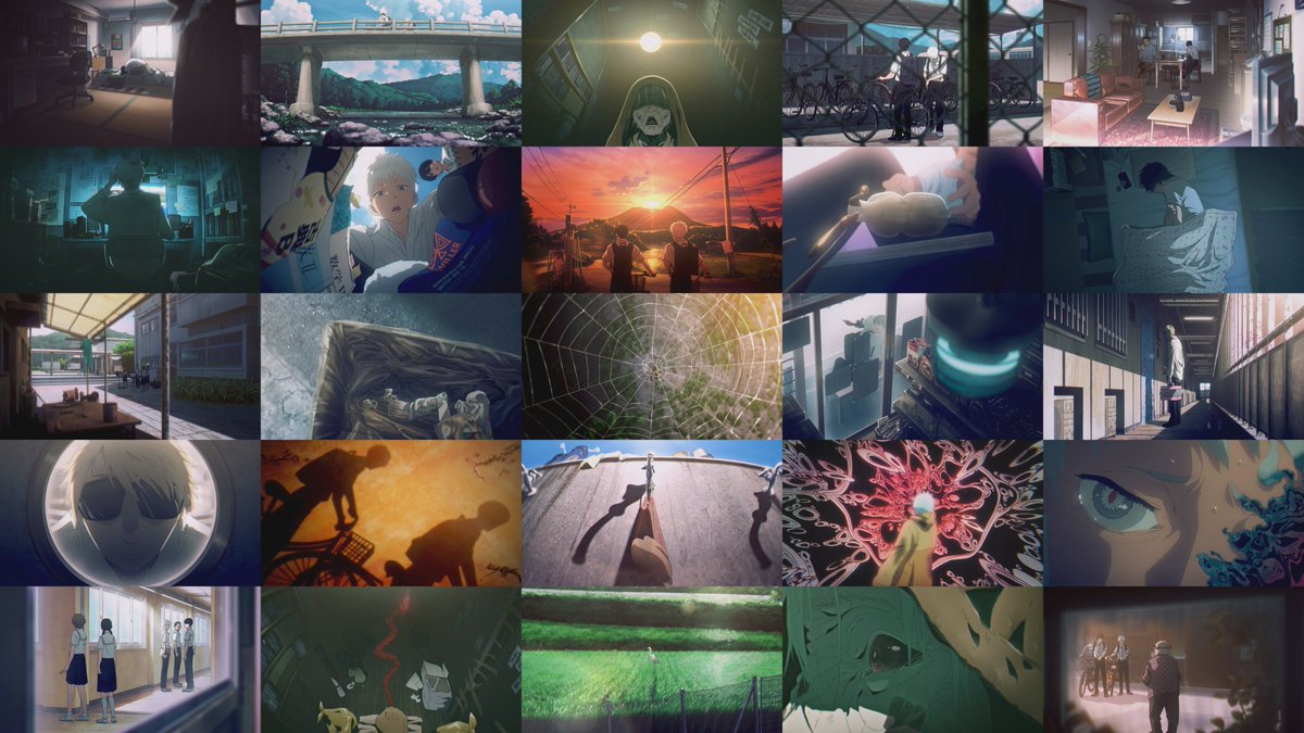 The Summer Hikaru Died #01
ED/SB: Ryouhei Takeshita(竹下良平)
AD: Yuuichi Takahashi(高橋裕一)