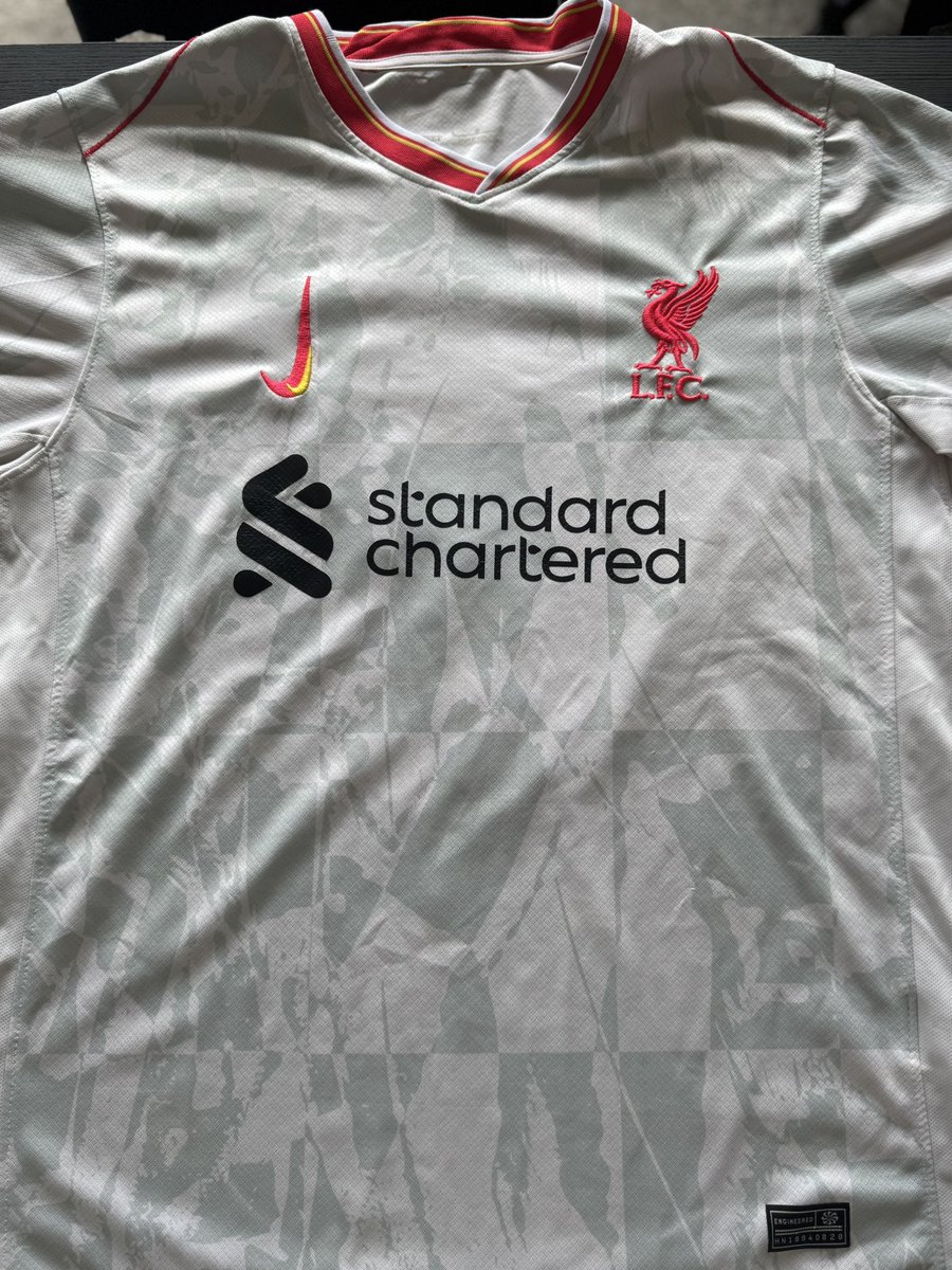 Have these LFC shirts they are copies but really good ones £13 posted if anyone is interested size large clearing out ready for next season also have a training top.