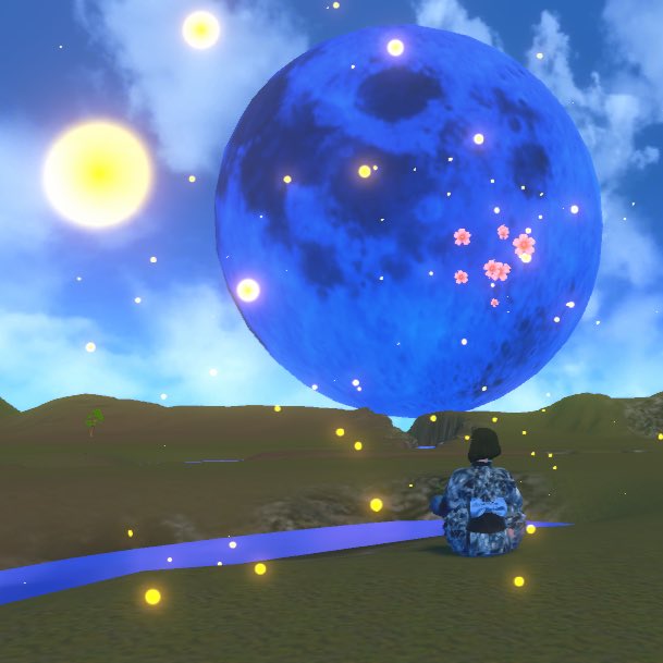 「四季のささやき」
 
山が空に口づけし
川が月に子守唄を歌う空間、
私は静かに息をする＿＿＿
4つの季節が、そっと語りかける。