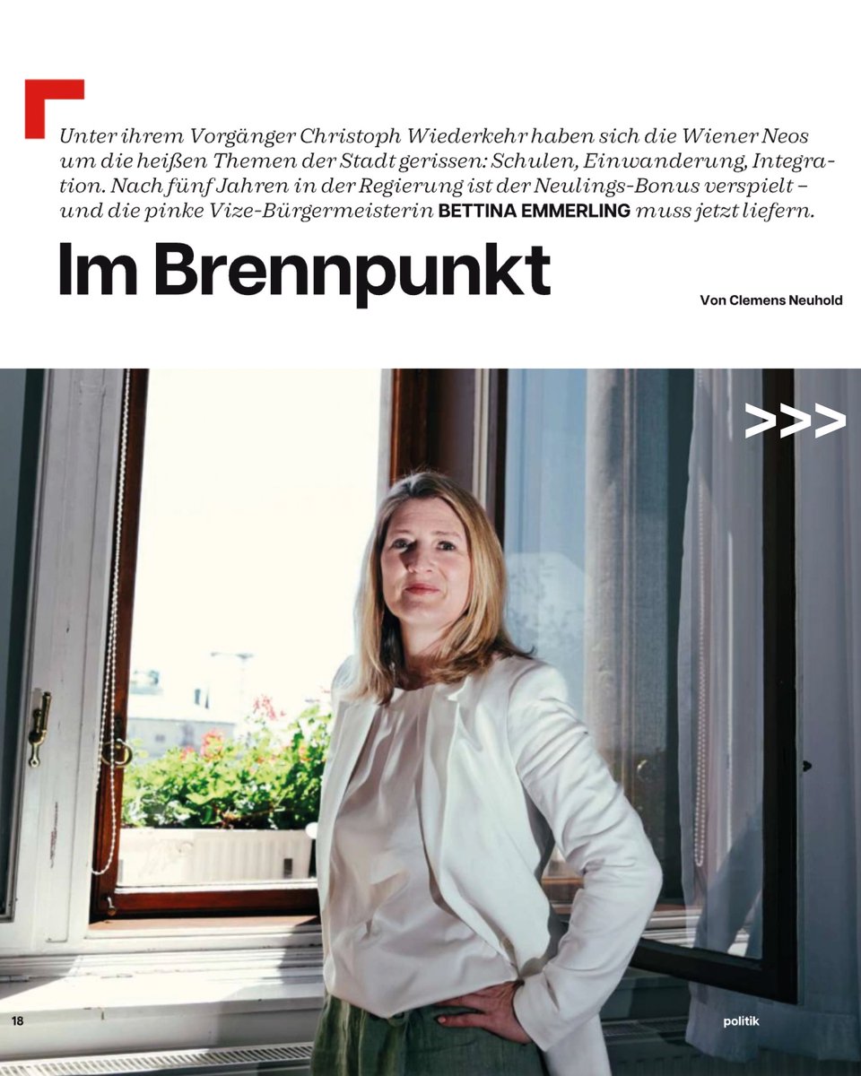 B_Emmerling's tweet image. 💬 "Wie viele Syrer, Muslime oder Katholiken in einer Klasse sind, sagt per se noch nichts aus. Es geht nicht um Herkunft oder Religion. Sondern um die Sprachkenntnisse."
📖 Den ganzen Artikel: Profil Ausgabe, 5.7.25 – auch als e-Paper auf profil.at.