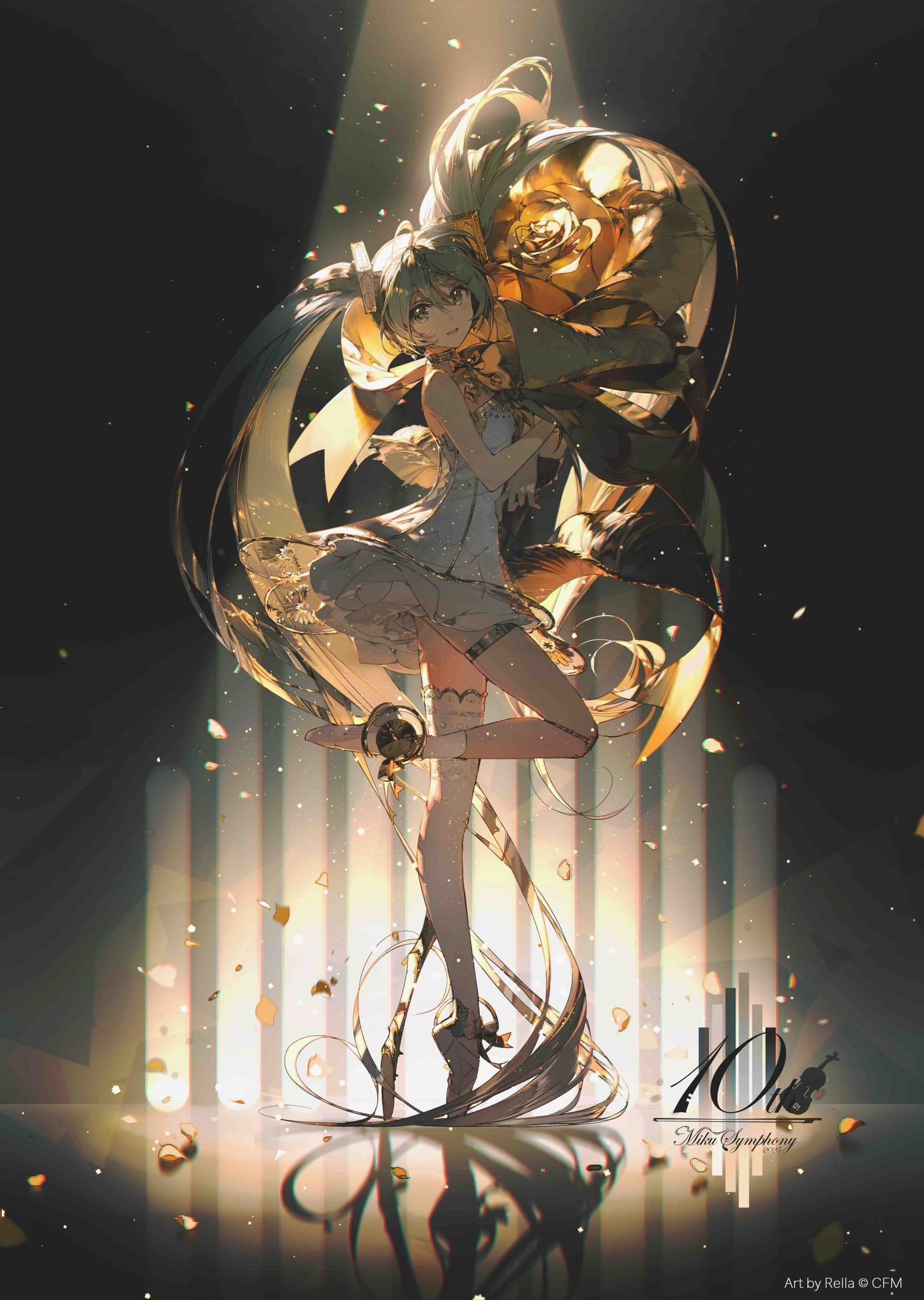 初音ミク　シンフォニー　2025 色紙　8枚セット 初音ミクシンフォニー公式〜10th Anniversary🎻 〜 on X: 